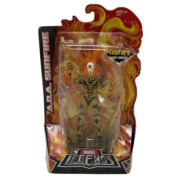 Marvel Legends ToyFare Fan's Choice Exclusive Action Figure A.O.A Sunfire - Picture 1 of 5